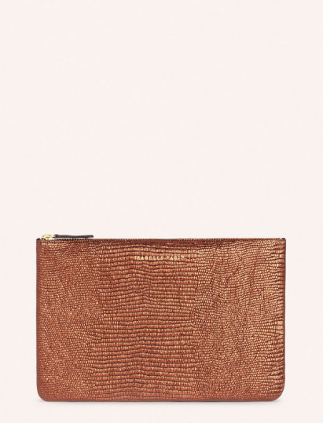 Pochette Love Turtle Cuivre