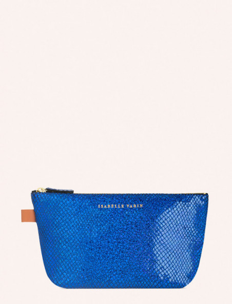 Trousse Lencil Facette Bleu