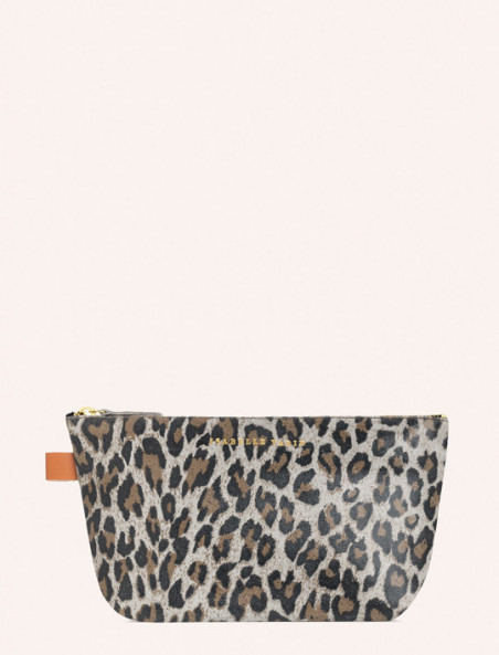 Trousse Lencil Guepard Sable