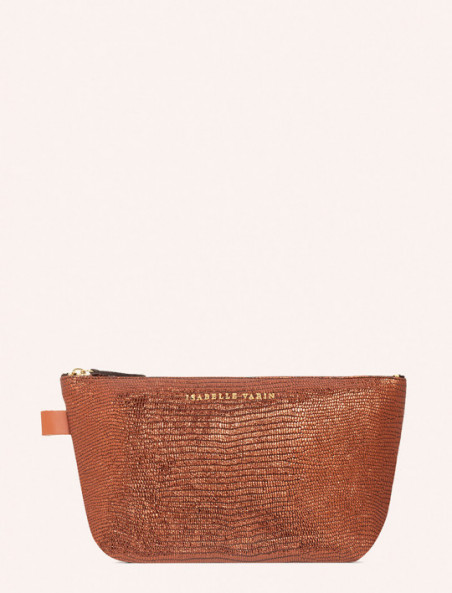 Trousse Lencil Turtle Cuivre