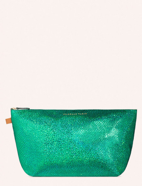 Trousse Pilow Facette Vert