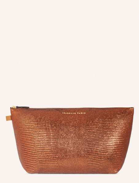 Trousse Pilow Turtle Cuivre
